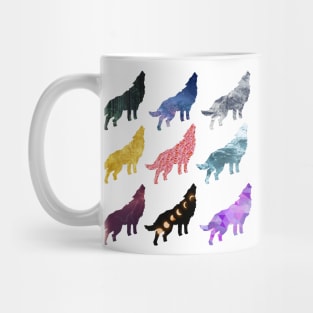 Wolf Pattern Mug